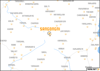 map of Sangong-ni