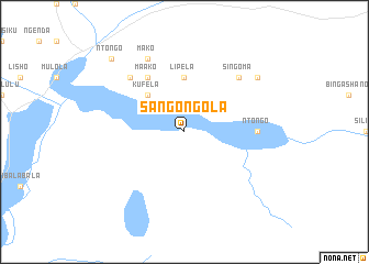 map of Sangongola