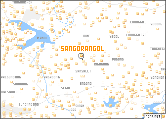 map of Sangoran-gol