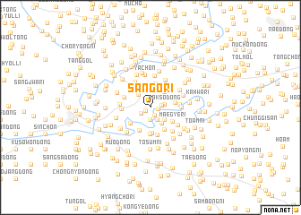 map of Sango-ri