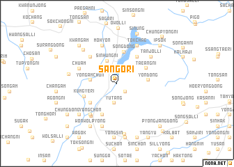 map of Sango-ri