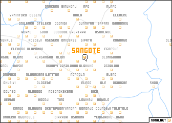 map of Sangote