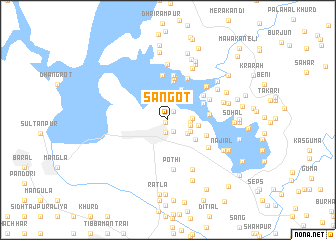 map of Sangot