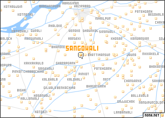 map of Sangowāli