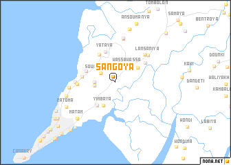 map of Sangoya