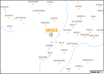 map of Sango