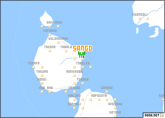 map of Sango