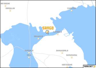 map of Sango