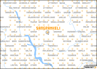 map of Sangrāmkeli
