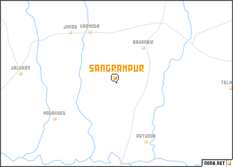 map of Sangrāmpur