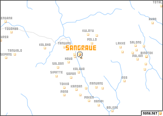 map of Sangraue