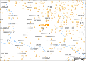 map of Sangra