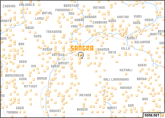 map of Sāngra