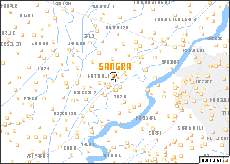 map of Sangra