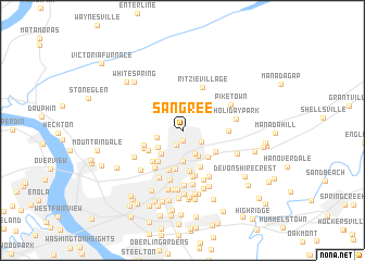 map of Sangree
