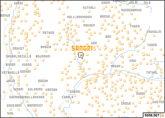 map of Sangri