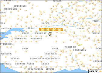 map of Sangsa-dong