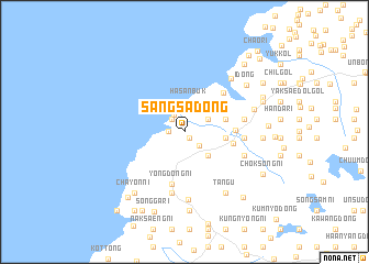 map of Sangsa-dong