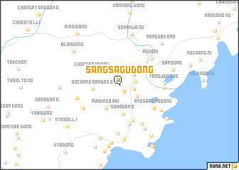 map of Sangsagu-dong