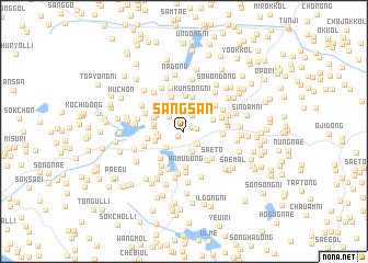 map of Sangsan