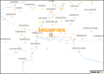 map of Sangsapyŏng