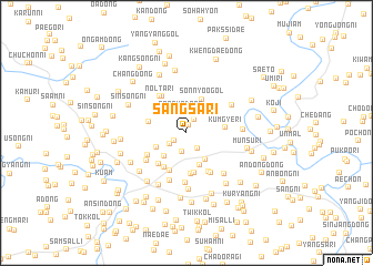 map of Sangsa-ri