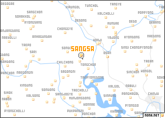 map of Sangsa