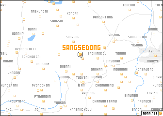 map of Sangse-dong