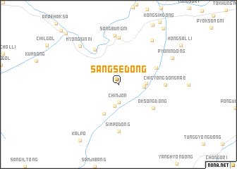 map of Sangse-dong