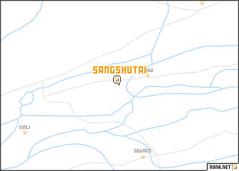 map of Sangshutai