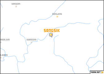 map of Sangsik