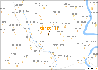 map of Sangsil-li