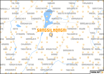 map of Sangsilmong-ni