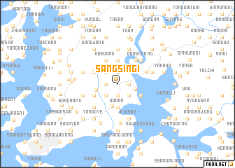 map of Sangsin\