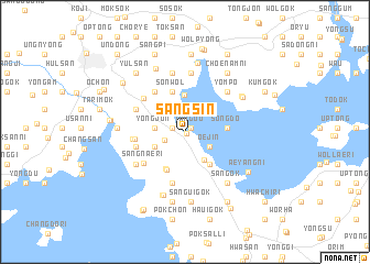 map of Sangsin