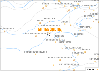 map of Sangso-dong