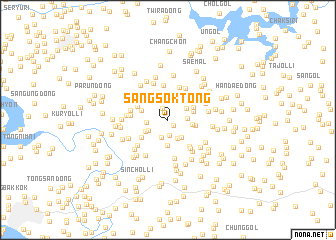 map of Sangsŏk-tong