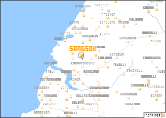 map of Sangsŏk