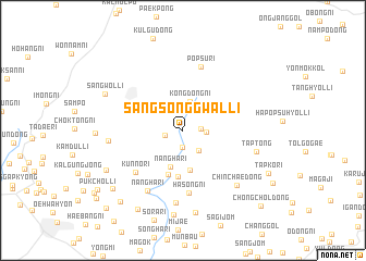 map of Sangsonggwal-li