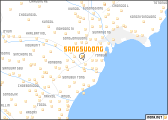 map of Sangsu-dong