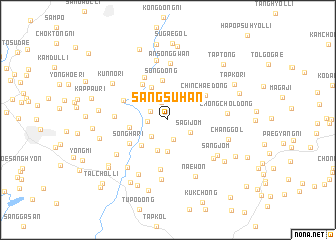 map of Sangsuhan