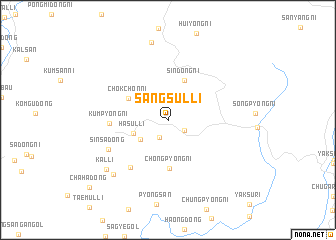 map of Sangsul-li