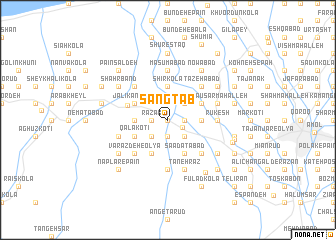 map of Sangtāb