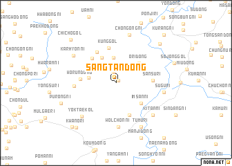 map of Sangt\