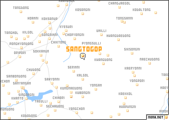 map of Sangt\