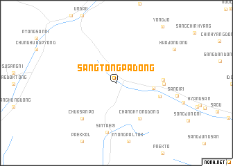 map of Sangt\