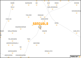 map of Sanguala