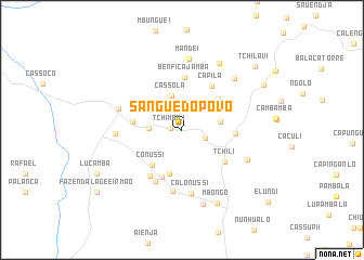 map of Sangue do Povo