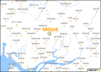 map of Sanguia