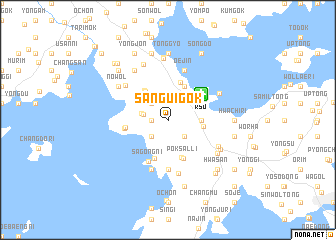 map of Sangŭigok